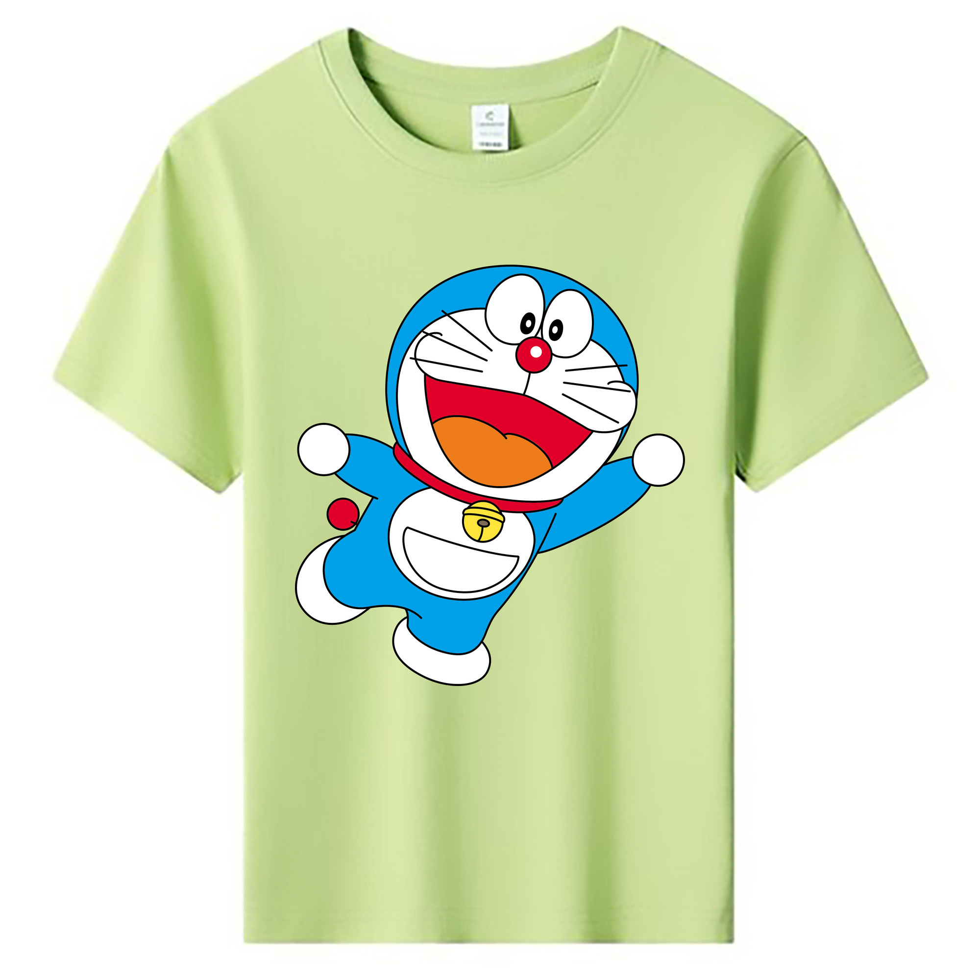 （画像用） ドラえもん Doraemon 綿100％キッズTシャツ（フロントプリント）